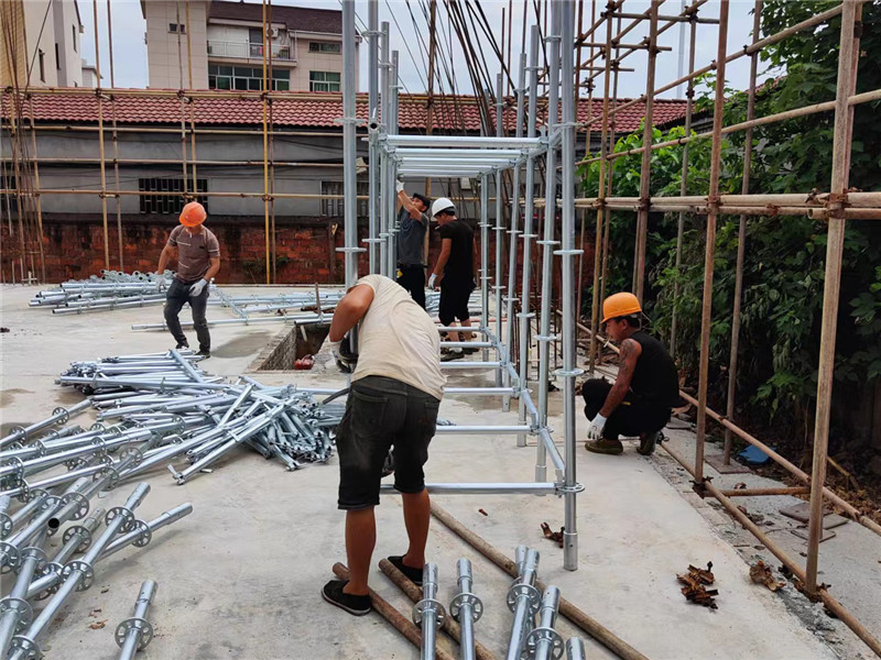 承插式盤扣腳手架能否用于外架搭設(shè)